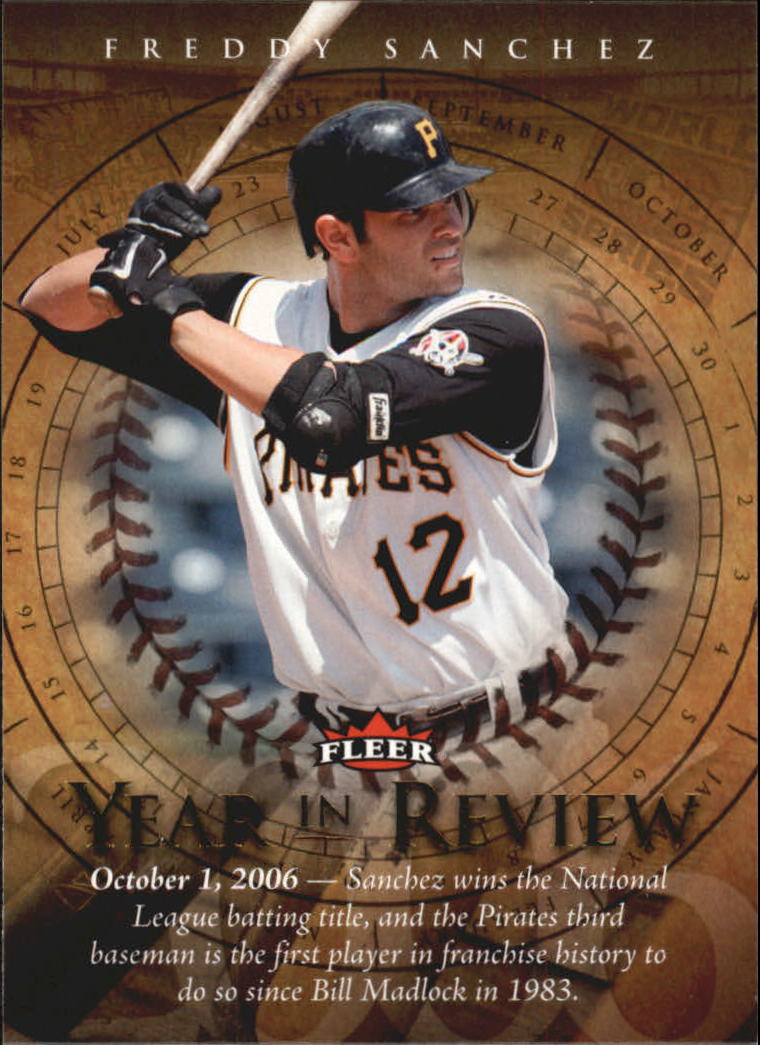 2007 Fleer Baseball "Year in Review" Insert Cards - Picture 8 of 21
