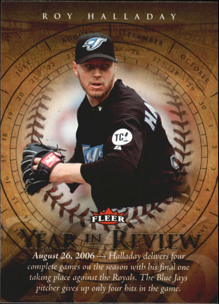 2007 Fleer Baseball "Year in Review" Insert Cards - Picture 18 of 21