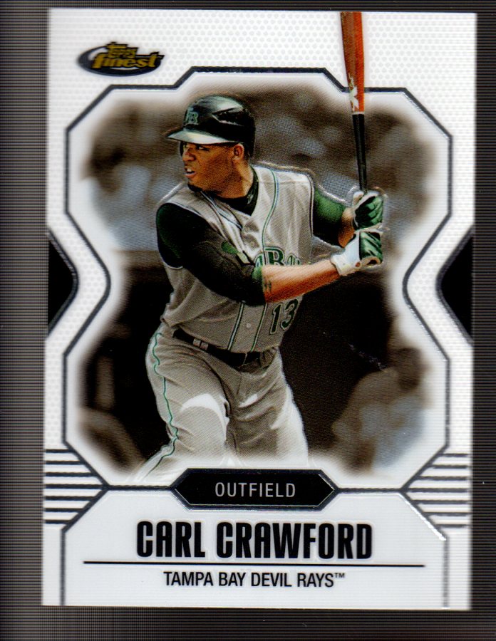 2007 Finest #66 Carl Crawford
