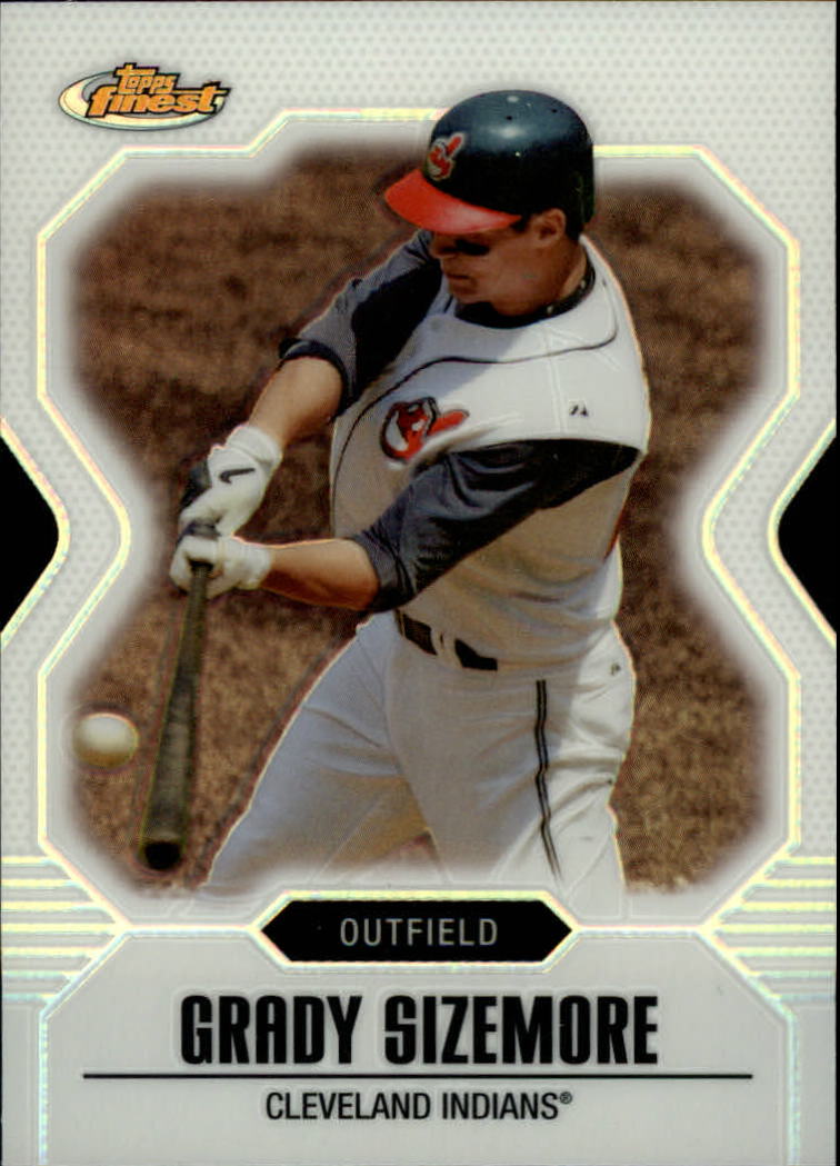 2007 Finest Refractors #56 Grady Sizemore