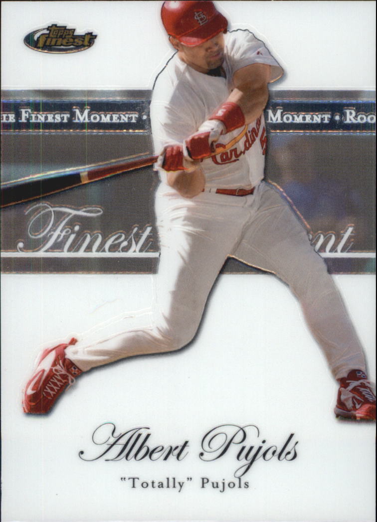 2007 Finest Rookie Finest Moments #AP Albert Pujols