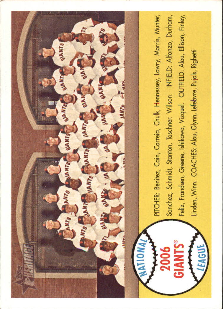 A2081- 2007 Topps Heritage BB Cards 1-218 +Rookies -You Pick- 15+ FREE US SHIP - Picture 151 of 472