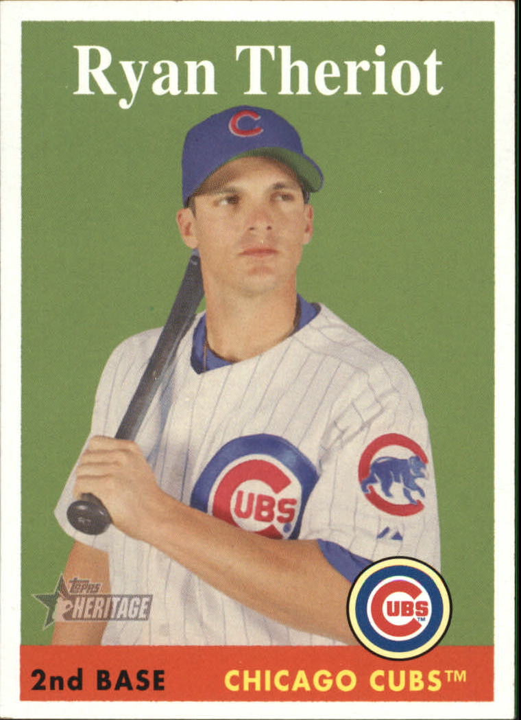 2007 Topps Heritage #78a Ryan Theriot