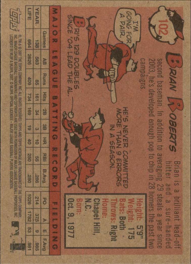 A2081- 2007 Topps Heritage BB Cards 1-218 +Rookies -You Pick- 15+ FREE US SHIP - Picture 27 of 472