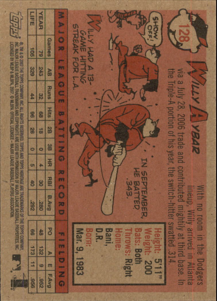 A2081- 2007 Topps Heritage BB Cards 1-218 +Rookies -You Pick- 15+ FREE US SHIP - Picture 268 of 472