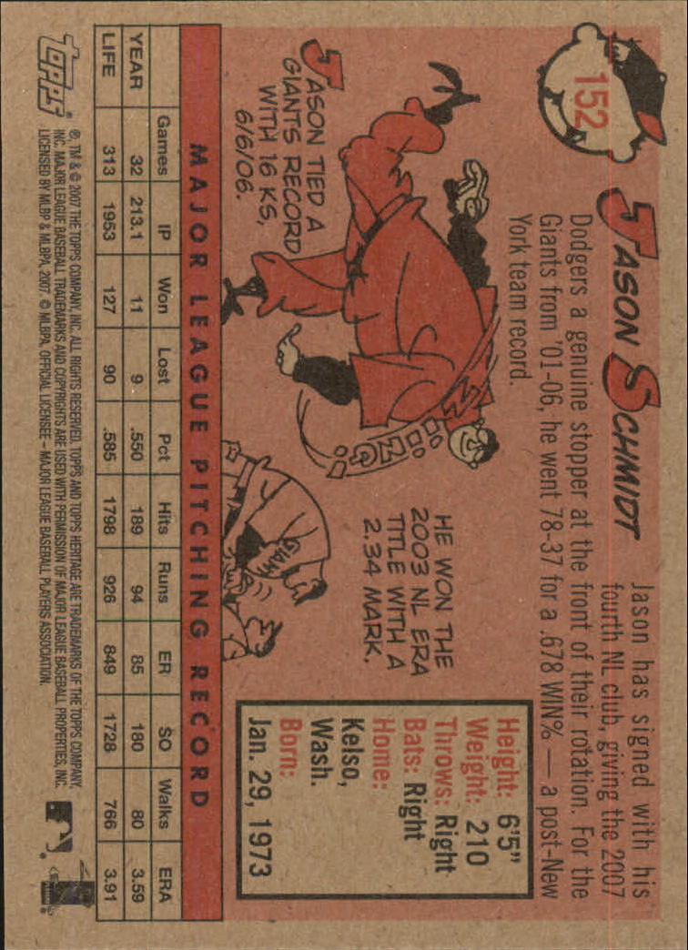 A2081- 2007 Topps Heritage BB Cards 1-218 +Rookies -You Pick- 15+ FREE US SHIP - Picture 73 of 472