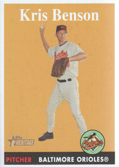 2007 Topps Heritage #156 Kris Benson