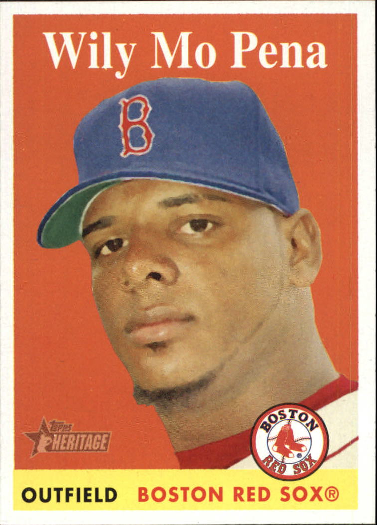 2007 Topps Heritage #178 Wily Mo Pena