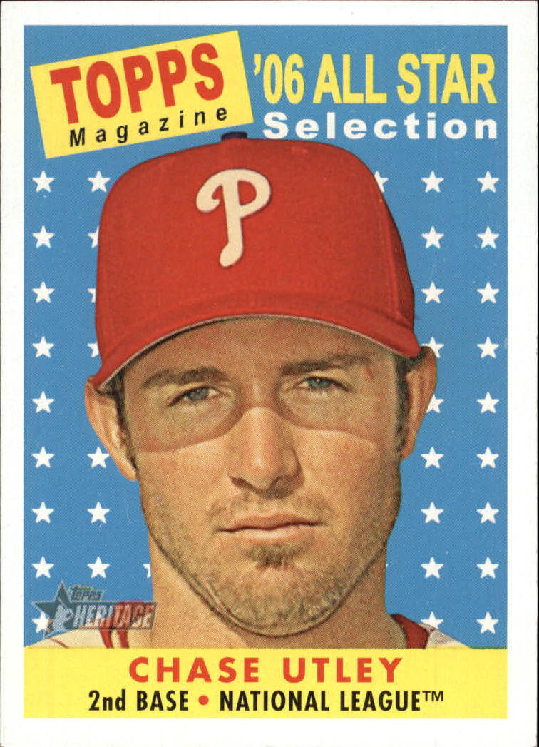 2007 Topps Heritage #478 Chase Utley AS