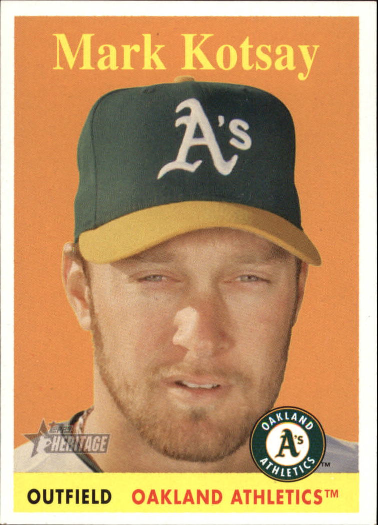 A2081- 2007 Topps Heritage BB Cards 1-218 +Rookies -You Pick- 15+ FREE US SHIP - Picture 337 of 472
