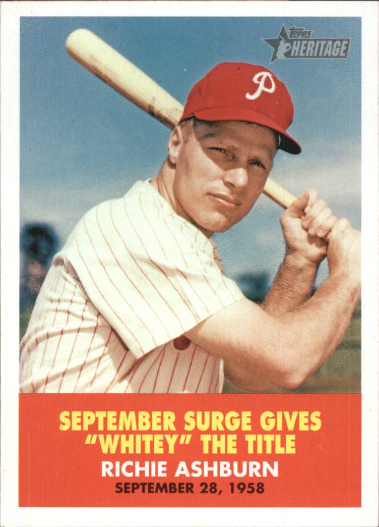 2007 Topps Heritage Baseball "Insert" Cards - Picture 48 of 85