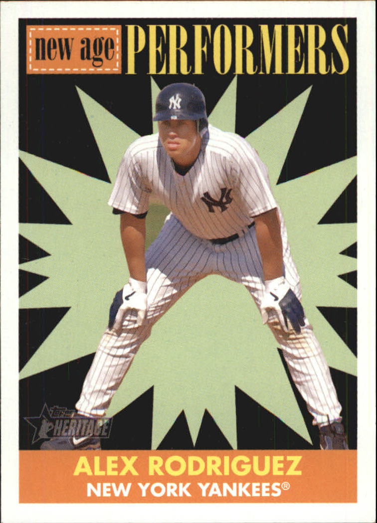 2007 Topps Heritage New Age Performers #NP2 Alex Rodriguez