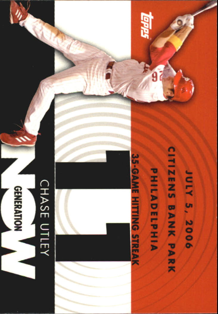 2007 Topps Generation Now #GN61 Chase Utley