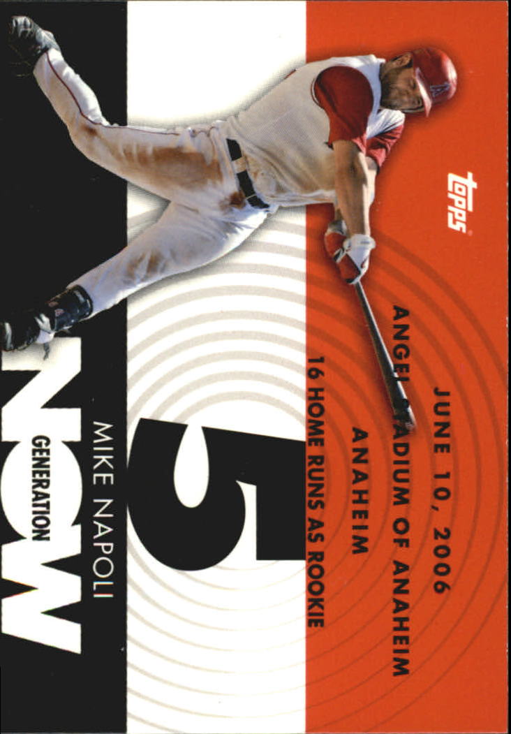 2007 Topps Generation Now #GN107 Mike Napoli