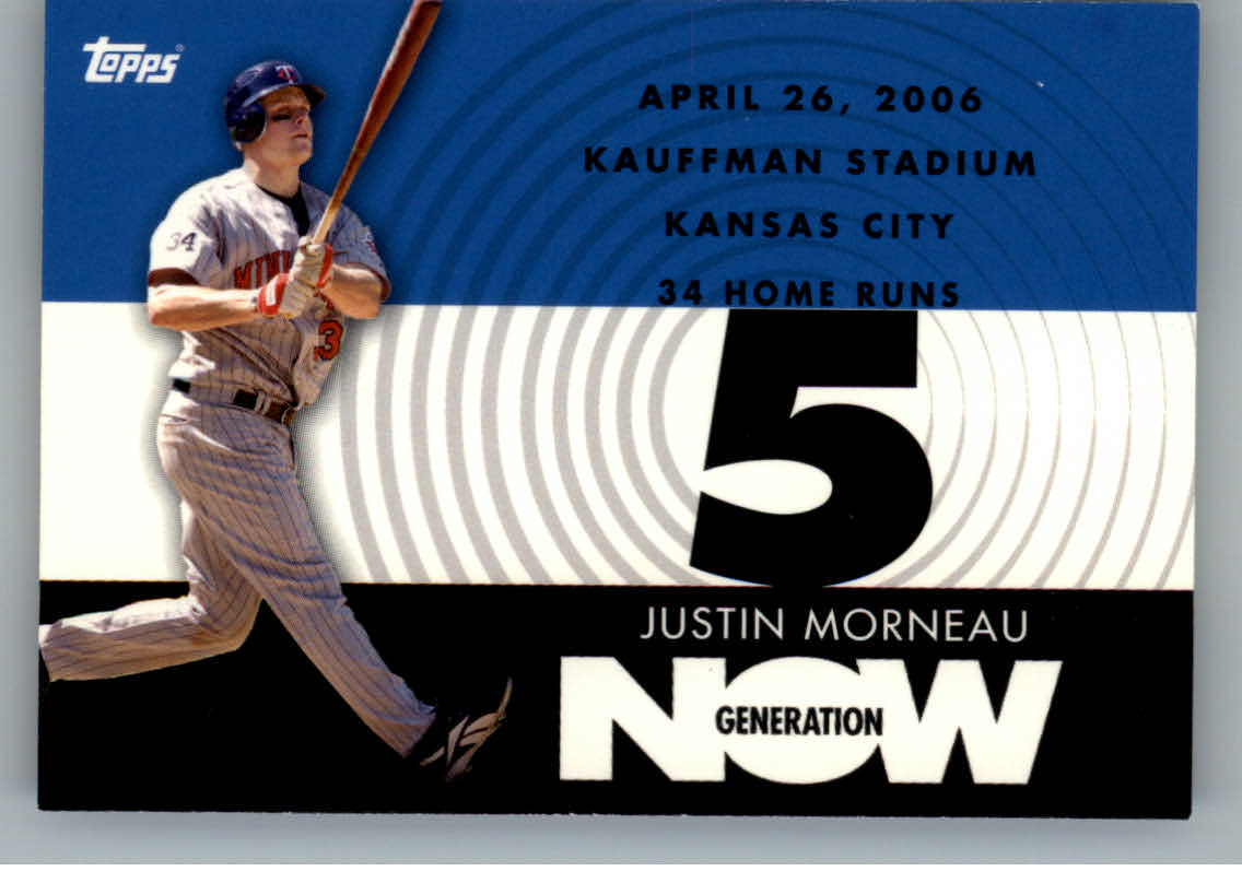2007 Topps Generation Now #GN121 Justin Morneau