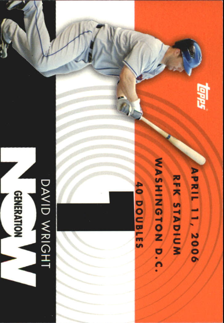 2007 Topps Generation Now #GN147 David Wright