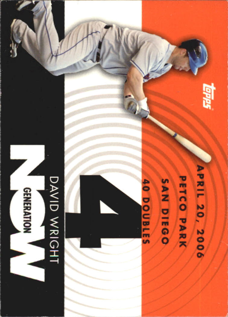 2007 Topps Generation Now #GN150 David Wright
