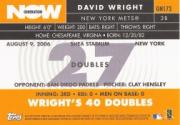 2007 Topps Generation Now #GN173 David Wright back image