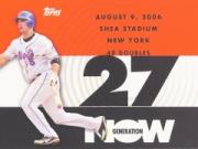 2007 Topps Generation Now #GN173 David Wright