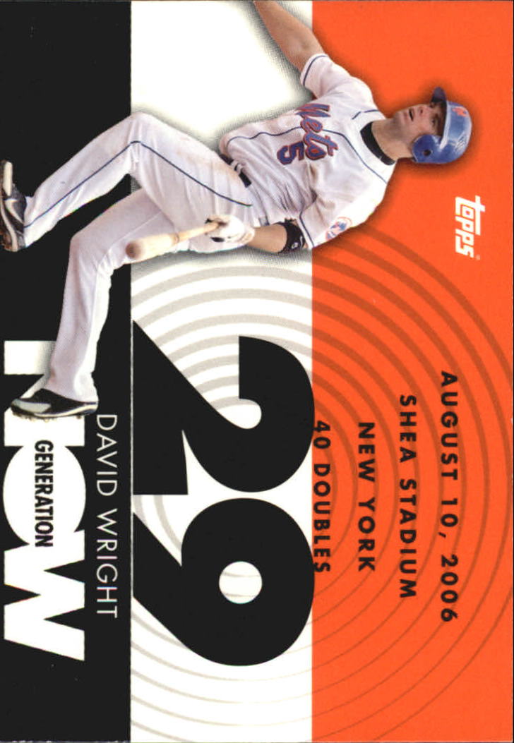 2007 Topps Generation Now #GN175 David Wright
