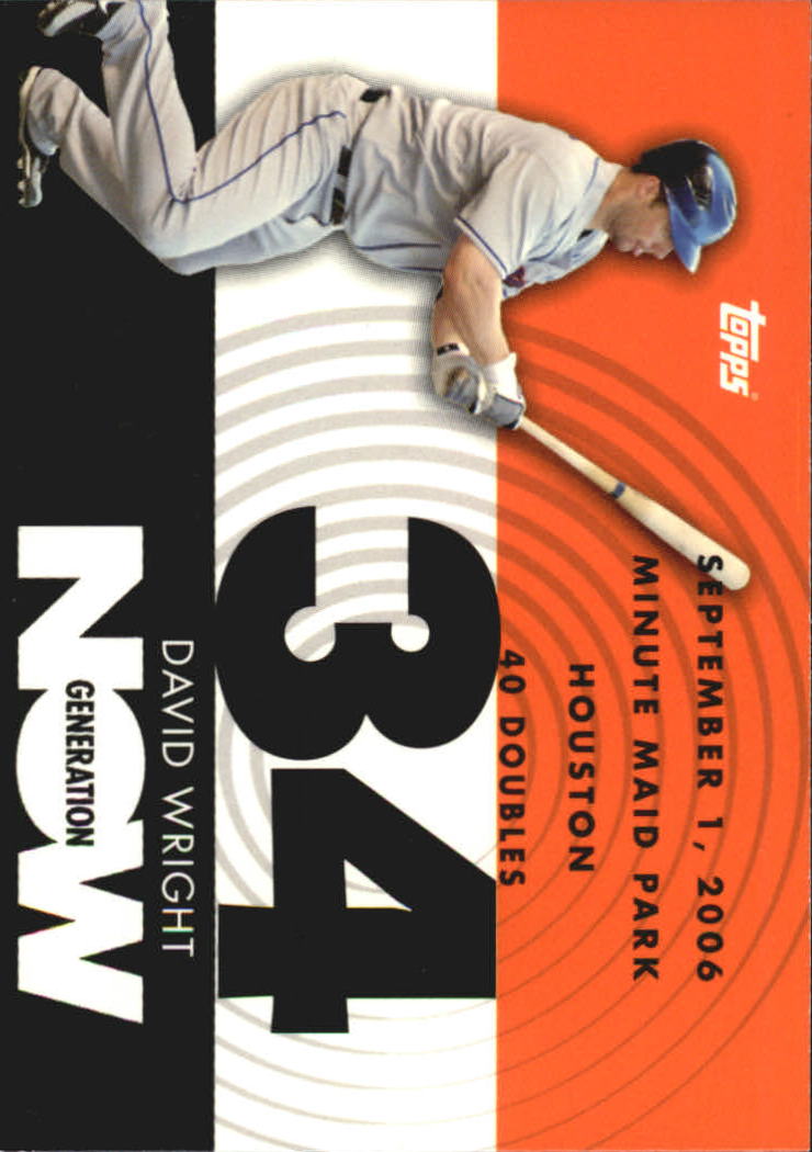 2007 Topps Generation Now #GN180 David Wright