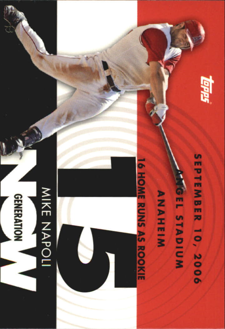 2007 Topps Generation Now #GN211 Mike Napoli