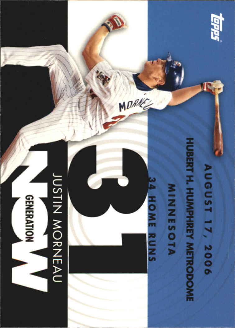 2007 Topps Generation Now #GN213 Justin Morneau