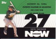 2007 Topps Generation Now #GN386 Nick Swisher