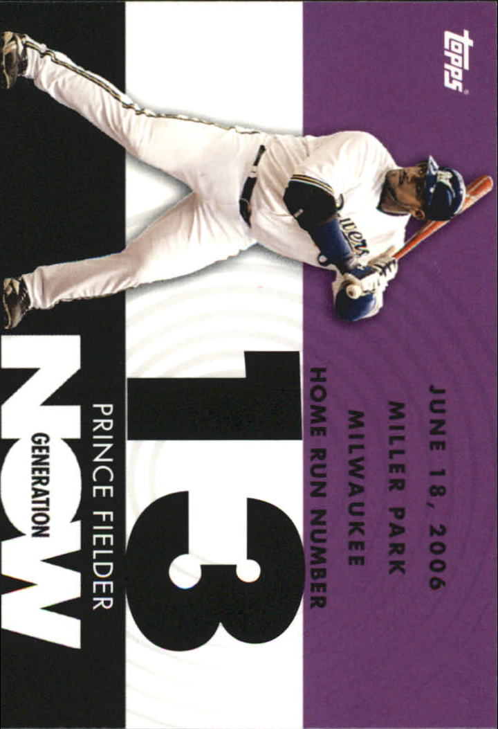 2007 Topps Generation Now #GN409 Prince Fielder