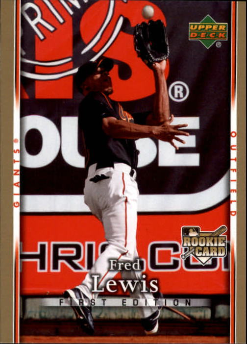 2007 Upper Deck First Edition #36 Fred Lewis (RC)