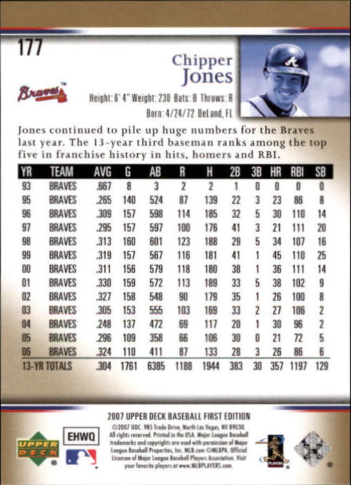 2007 Upper Deck First Edition Baseball Card Pick 134-300 - Picture 70 of 261