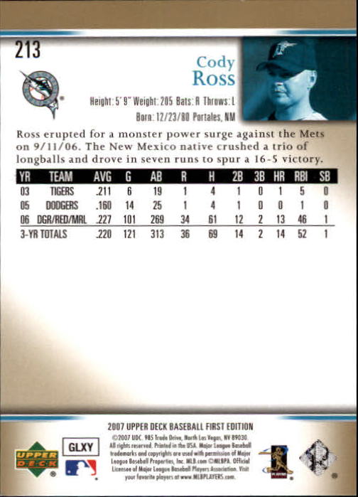 2007 Upper Deck First Edition Baseball Card Pick 134-300 - Picture 122 of 261