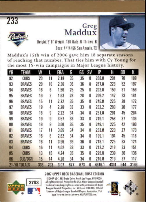 2007 Upper Deck First Edition Baseball Card Pick 134-300 - Picture 154 of 261