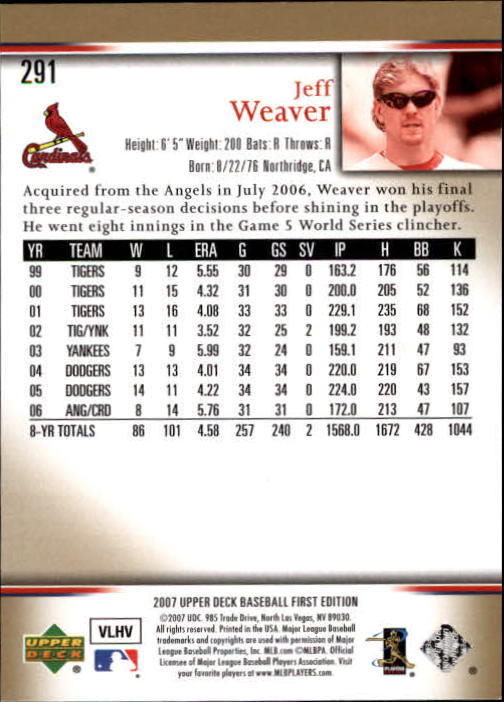 2007 Upper Deck First Edition Baseball Card Pick 134-300 - Picture 248 of 261