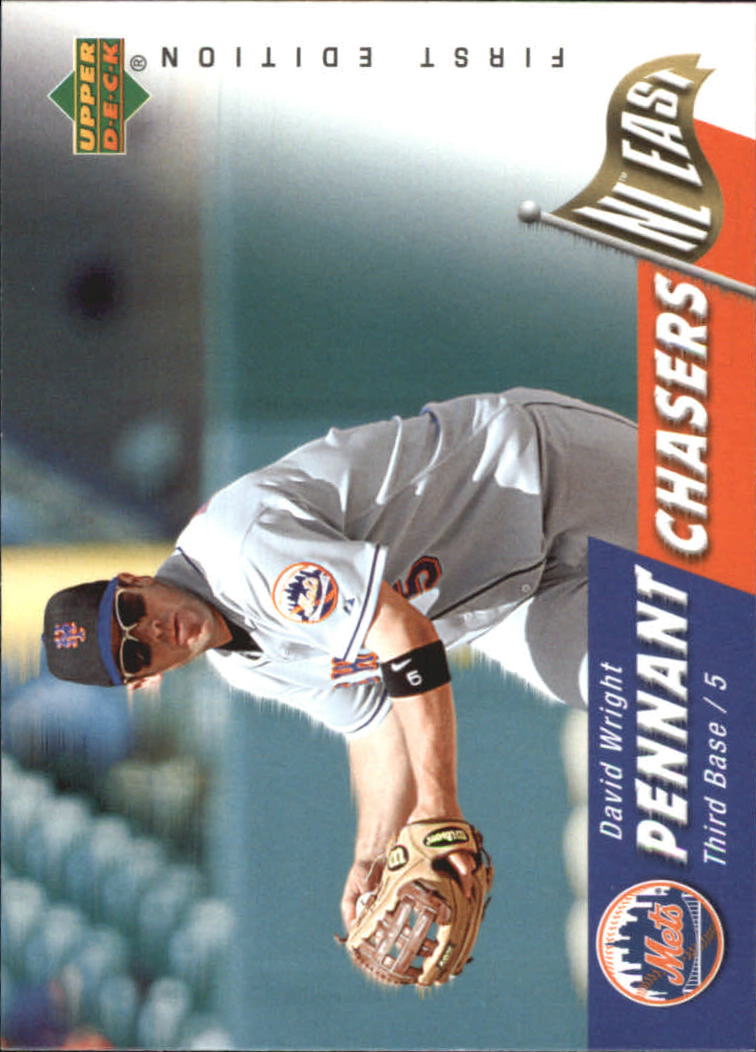 2007 Upper Deck First Edition Pennant Chasers #DW David Wright