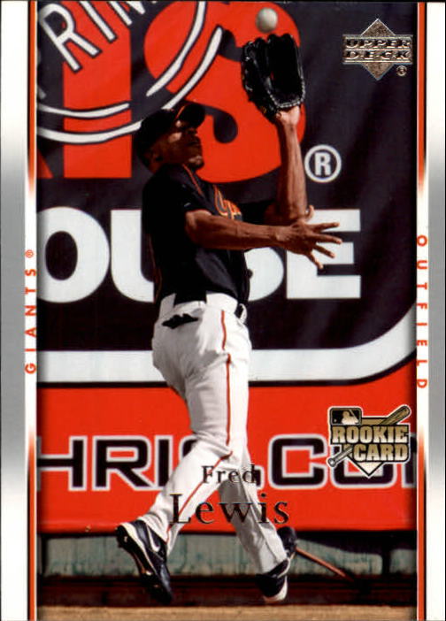 2007 Upper Deck #36 Fred Lewis (RC)