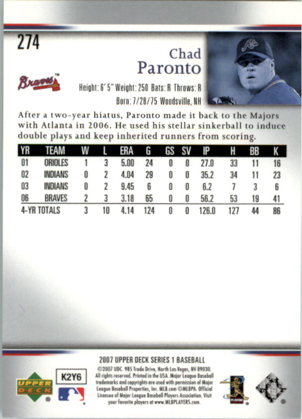 A1962- 2007 Upper Deck BB Card #s 251-500 +Rookies -You Pick- 15+ FREE US SHIP - Picture 199 of 495