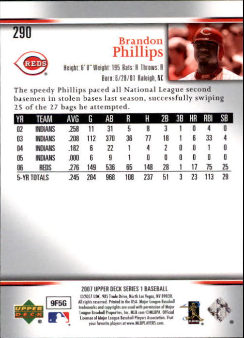 A1962- 2007 Upper Deck BB Card #s 251-500 +Rookies -You Pick- 15+ FREE US SHIP - Picture 227 of 495