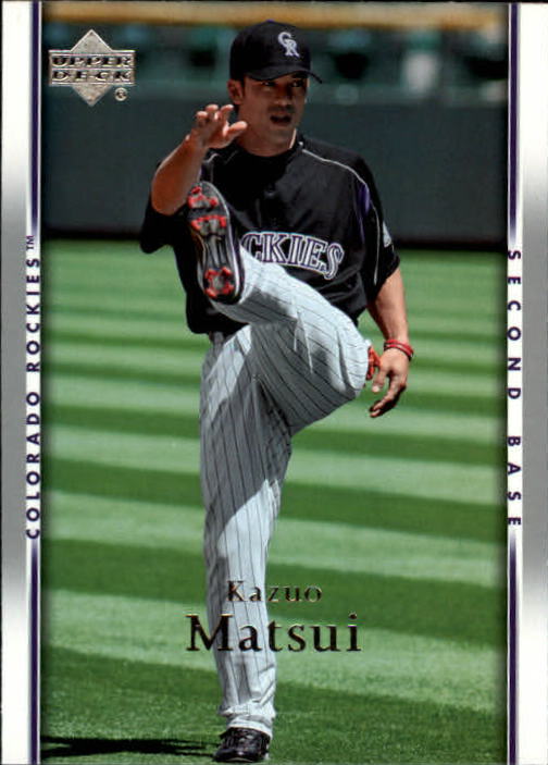 A1962- 2007 Upper Deck BB Card #s 251-500 +Rookies -You Pick- 15+ FREE US SHIP - Picture 250 of 495