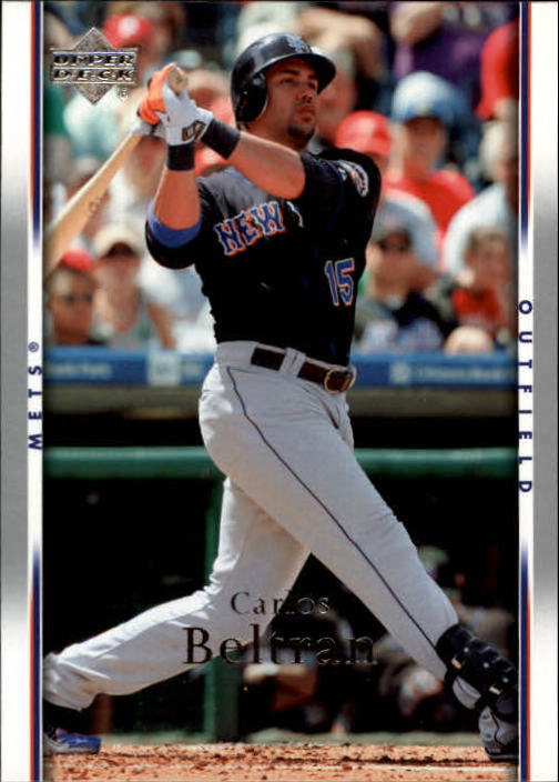 2007 Upper Deck #378 Carlos Beltran