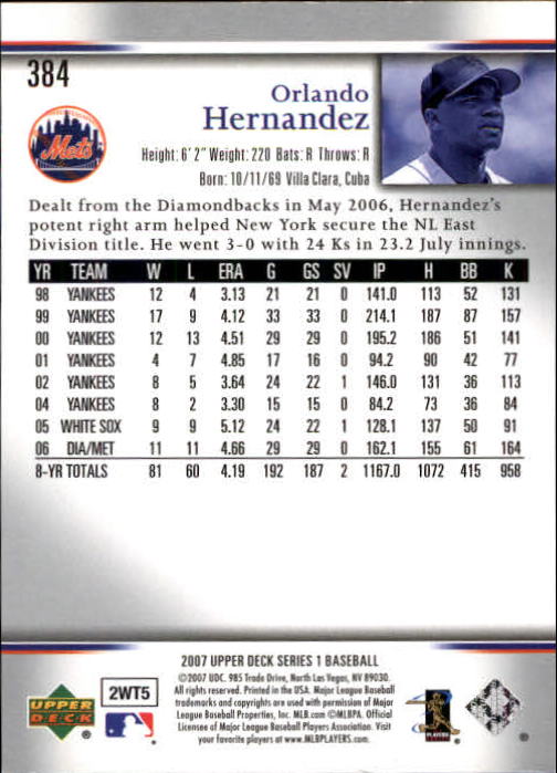 A1962- 2007 Upper Deck BB Card #s 251-500 +Rookies -You Pick- 15+ FREE US SHIP - Picture 17 of 495