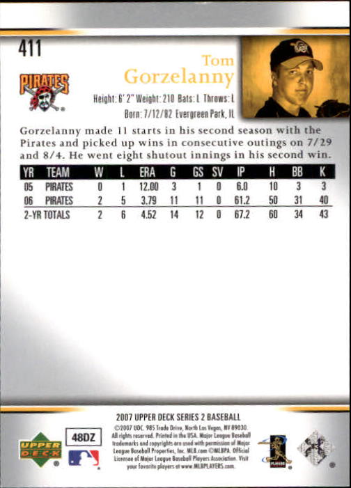 A1962- 2007 Upper Deck BB Card #s 251-500 +Rookies -You Pick- 15+ FREE US SHIP - Picture 59 of 495