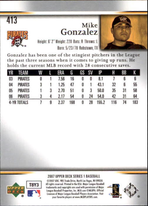 A1962- 2007 Upper Deck BB Card #s 251-500 +Rookies -You Pick- 15+ FREE US SHIP - Picture 61 of 495