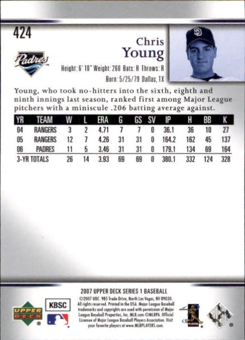 A1962- 2007 Upper Deck BB Card #s 251-500 +Rookies -You Pick- 15+ FREE US SHIP - Picture 77 of 495