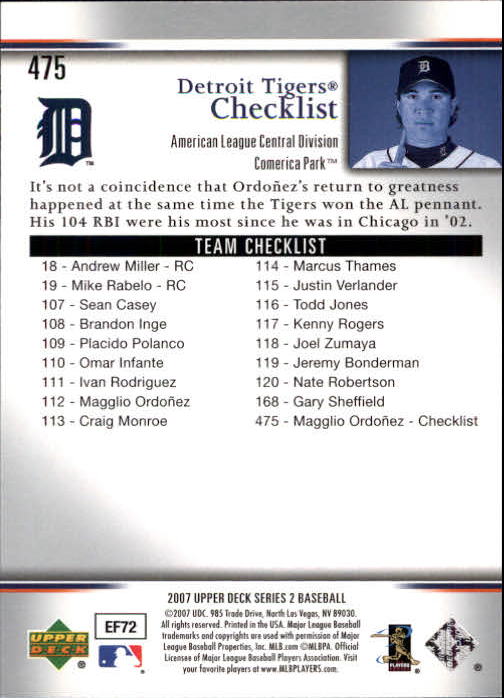 A1962- 2007 Upper Deck BB Card #s 251-500 +Rookies -You Pick- 15+ FREE US SHIP - Picture 381 of 495