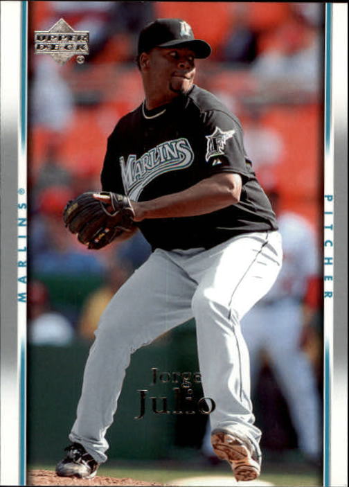 2007 Upper Deck #708 Jorge Julio