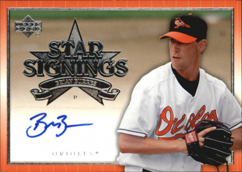 2007 Upper Deck Star Signings #BB Brian Burres S2