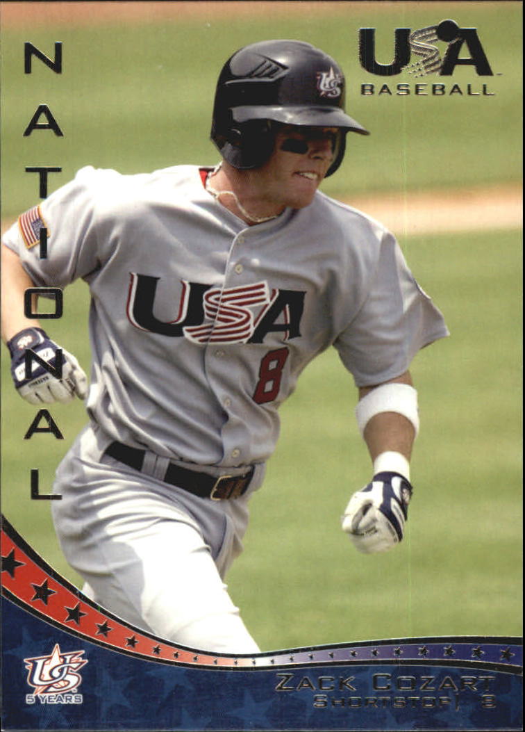 2006-07 USA Baseball #6 Zack Cozart
