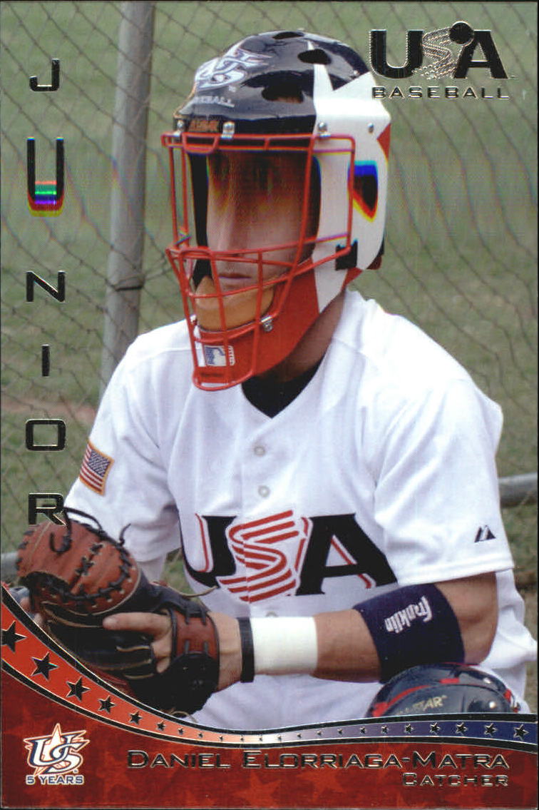 2006-07 USA Baseball #34 Daniel Elorriaga-Matra