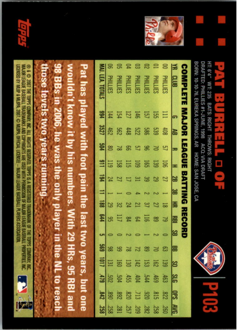 B6287- 2007 Pepsi (Topps) Baseball Card #s 1-220 -You Pick- 15+ FREE US SHIP - Picture 145 of 293